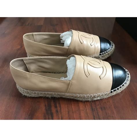 prix espadrilles chanel|chanel espadrilles price euro.